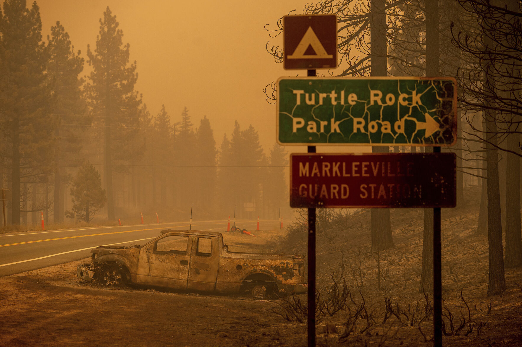 APTOPIX California Wildfires